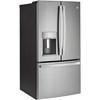 36-inch, 22.1 cu.ft. Counter-Depth French 3-Door Refrigerator with External Water and Ice Dispensing System (PYD22KYNFS) image 2