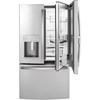 36-inch, 22.1 cu.ft. Counter-Depth French 3-Door Refrigerator with External Water and Ice Dispensing System (PYD22KYNFS) image 3