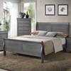 Louis Philippe King Sleigh Bed (Louis Philippe 1190 King Sleigh Bed - Grey) image 1