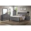 Louis Philippe King Sleigh Bed (Louis Philippe 1190 King Sleigh Bed - Grey) image 2
