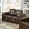 Sedona Stationary Bonded Leather Loveseat (591321) image 1
