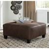 Navi Leather Look Ottoman (9400308) image 4
