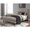Adelloni Queen Upholstered Platform Bed (B080-681) image 5
