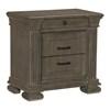 LaFollette 3-Drawer Nightstand (1506-4) image 2