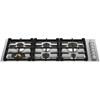 36-inch Built-in Gas Cooktop with 6 Burners (MAST366QBXT) image 1