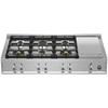 48-inch Built-in Dual Fuel Built-in Rangetop with Electric Griddle (PROF486GRTBXT) image 1