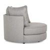 Sutton Swivel Fabric Accent Chair (70041-99-CHESS-GREY) image 3