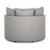Sutton Swivel Fabric Accent Chair (70041-99-CHESS-GREY) image 4