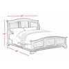 Cameron King Panel Bed (CM750KB) image 3