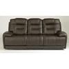 Royce Power Reclining Leather Match Sofa (1545-62PH-598-74) image 2
