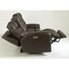 Royce Power Reclining Leather Match Sofa (1545-62PH-598-74) image 5