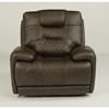 Royce Power Leather Match Recliner (1545-50PH-598-74) image 1