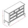 Jesse 7-Drawer Kids Dresser (JS700DRO) image 5