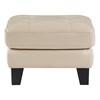 Spivey Leather Match Ottoman (9460BE-4) image 1