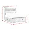 Wade Youth WE650FB Full Platform Storage Bed image 12