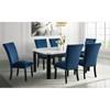 Francesca Dining Table with Marble Top (CFC700DTB) image 7