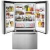 36-inch, 27 cu.ft. Freestanding French 3-Door Refrigerator (GNE27EYMFS) image 3