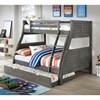Hoople CM-BK963GY Twin/Full Bunk Bed image 2