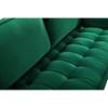 Emily Stationary Fabric Loveseat (625Green-L) image 3