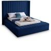 Kiki Full Upholstered Platform Bed (KikiNavy-F) image 1
