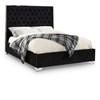 Lexi Full Upholstered Panel Bed (LexiBlack-F) image 1