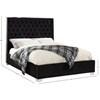 Lexi Full Upholstered Panel Bed (LexiBlack-F) image 3
