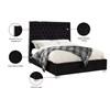 Lexi Full Upholstered Panel Bed (LexiBlack-F) image 4