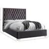 Lexi Full Upholstered Panel Bed (LexiGrey-F) image 3