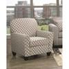 Fauteuil fixe en tissu (2860) image 1