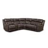 Power Reclining Fabric 6 pc Sectional (180-21 6 pc Power Sectional with Left Side Console) image 1