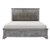 Mayodan Queen Upholstered Platform Bed with Storage (1516-1/1516-2/1516-3) image 1