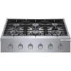 36-inch Built-in Gas Rangetop with OptiSim® Burner (RGM8658UC) image 1