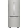 30-inch, 21.8 cu.ft. Freestanding French 3-Door Refrigerator with SmartDiagnosis™ Technology (LRFNS2200S) image 1