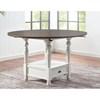 Round Joanna Counter Height Dining Table with Pedestal Base (JA5959CTB/JA5959CTT) image 1