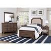 Bungalow Full Upholstered Panel Bed with Storage (740-441/740-046B/740-302/TT-444T) image 5