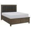 Lantham California King Upholstered Platform Bed with Storage (1951K-1/1951K-2/1951K-3CKDW) image 2