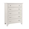 Bungalow 5-Drawer Chest (744-115) image 1