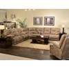 Voyager Power Reclining Fabric and Leather Look 3 pc Sectional (64389 1228-49/1328-49|4388 1228-49/1328-49|64381 1228-49/1328-49) image 2