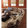 Voyager Power Reclining Fabric and Leather Look 3 pc Sectional (64389 1228-49/1328-49|4388 1228-49/1328-49|64381 1228-49/1328-49) image 5