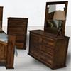 Mansion Antique Dresser Mirror (Mansion Antique Dresser Mirror - Plain) image 1