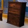 LA-CAM 90 Antique 4-Drawer Chest (LA-CAM 90 Antique Drawer Chest) image 1