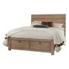 Touché Queen Panel Bed with Storage (264-558/261-050B/261-502/261-TT555T) image 1