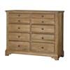 Artisan Choices 8-Drawer Dresser (105-006) image 1