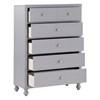 Wellsummer 5-Drawer Chest (1803GY-9) image 3