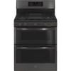 30-inch Freestanding Electric Range with True European Convection Technology (PGB965BPTS) image 1