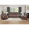 Putnam Reclining Leather Look Sofa (9405BR-3) image 7
