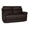 Finley Power Reclining Leather Match Loveseat (Finley 41134-63 Loveseat Power Recliner - Chocolate) image 1