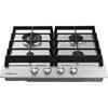 24-inch Built-in Gas Cooktop with 4 Burners (NA24T4230FS/AA) image 2