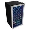 36-Bottle Freestanding Wine Cooler with LED Lighting (DWC036A1BSSDB-6) image 3