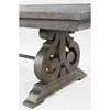 Stone Dining Table with Trestle Base (DST100DTB) image 3